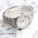 Rolex Datejust 36 16220 (Unknown (random serial)) - White dial 36 mm Steel case (4/7)