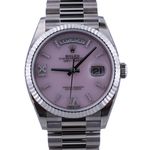 Rolex Day-Date 36 128239 (2021) - Pink dial 36 mm White Gold case (1/1)