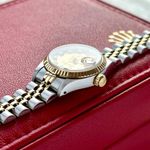 Rolex Lady-Datejust 69173G (1989) - Gold dial 26 mm Gold/Steel case (7/8)