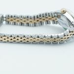 Rolex Oyster Perpetual Lady Date 6517 (1969) - Silver dial 26 mm Gold/Steel case (6/8)