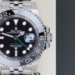 Rolex GMT-Master II 126710GRNR (2025) - Black dial 40 mm Steel case (5/8)