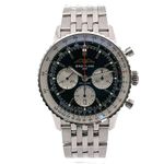 Breitling Navitimer 1 B01 Chronograph AB0138211B1A1 (2023) - Zwart wijzerplaat 43mm Staal (1/7)