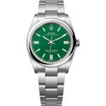 Rolex Oyster Perpetual 36 126000 (2025) - Groen wijzerplaat 36mm Staal (1/1)