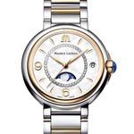 Maurice Lacroix Fiaba FA1084-PVP13-150-1 (2023) - Pearl dial 32 mm Gold/Steel case (1/3)