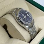 Rolex Datejust 36 126234 (2024) - Purple dial 36 mm Steel case (7/8)