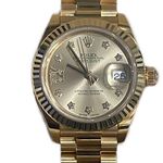 Rolex Lady-Datejust 279178 (2024) - Champagne dial 28 mm Yellow Gold case (1/1)