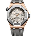 Audemars Piguet Royal Oak Offshore Diver 15711OI.OO.A006CA.01 (2025) - Grey dial 42 mm Rose Gold case (1/1)