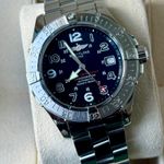 Breitling Superocean A1736006.B909 (2009) - Zwart wijzerplaat 42mm Staal (1/7)