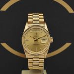 Rolex Day-Date 36 18238 (1990) - Gold dial 36 mm Yellow Gold case (1/7)