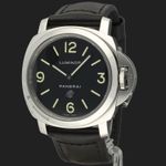 Panerai Luminor Base Logo PAM01000 (2019) - Black dial 44 mm Steel case (1/8)