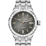 Maurice Lacroix Aikon AI6008-SS002-331-2 (2023) - Grey dial 42 mm Steel case (2/3)