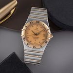 Omega Constellation 1302.10.00 (1999) - Silver dial 36 mm Gold/Steel case (1/8)