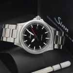 Sinn 556 556.0106 (2021) - Black dial 39 mm Steel case (1/8)
