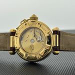 Cartier Pasha 2520 (Onbekend (willekeurig serienummer)) - Zilver wijzerplaat 32mm Geelgoud (3/8)