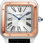 Cartier Santos Dumont W2SA0017 (2024) - Zilver wijzerplaat 33mm Staal (1/1)