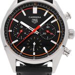 TAG Heuer Carrera CBN201C.FC6542 (2023) - Black dial 42 mm Steel case (2/5)
