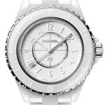 Chanel J12 H6345 (2026) - White dial 33 mm Ceramic case (1/1)