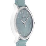 Pequignet Unknown 9060473 CV (Unknown (random serial)) - Blue dial 39 mm Steel case (4/6)
