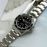 Rolex Submariner Date 16610 (1989) - Zwart wijzerplaat 40mm Staal (4/8)