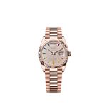 Rolex Day-Date 36 128235 (2025) - Diamant wijzerplaat 36mm Roségoud (1/1)