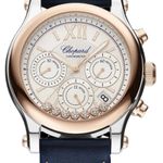 Chopard Happy Sport 278615-6001 (2026) - Gold dial 40 mm Steel case (1/1)