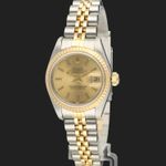 Rolex Lady-Datejust 69173 (1991) - 26mm Goud/Staal (1/8)