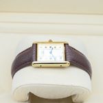 Cartier Tank Vermeil 590005 (Unknown (random serial)) - White dial 23 mm Silver case (3/8)