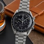 Omega Speedmaster Professional Moonwatch DA 145.0022 (Unknown (random serial)) - Black dial 42 mm Steel case (3/8)