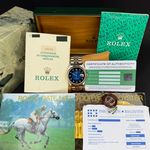 Rolex Datejust 36 16233 (1990) - Blauw wijzerplaat 36mm Goud/Staal (3/8)