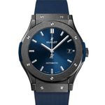 Hublot Classic Fusion Blue 511.CM.7170.RX (2024) - Blauw wijzerplaat 45mm Keramiek (1/3)