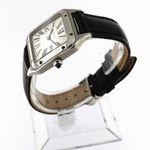 Cartier Santos Dumont WSSA0023 (2021) - Silver dial 28 mm Steel case (2/6)