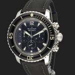 Blancpain Fifty Fathoms 5085F 1130 52A (2014) - Zwart wijzerplaat 46mm Staal (1/8)
