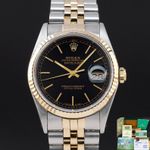 Rolex Datejust 36 16233 (1990) - 36 mm Gold/Steel case (1/8)