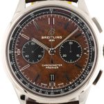 Breitling Premier AB01181A1Q1X1 (2023) - Brons wijzerplaat 42mm Staal (2/8)