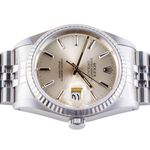 Rolex Datejust 36 16234 (1991) - Silver dial 36 mm Steel case (6/8)