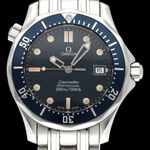 Omega Seamaster Diver 300 M 2561.80.00 (1994) - Blauw wijzerplaat 36mm Staal (1/8)