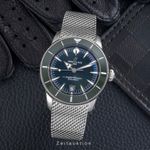Breitling Superocean Heritage AB3111361L1A1 (Unknown (random serial)) - Green dial 42 mm Steel case (3/8)