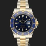 Rolex Submariner Date 116613LB (2015) - Blue dial 40 mm Gold/Steel case (3/8)