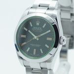 Rolex Milgauss 116400GV (2016) - Zwart wijzerplaat 40mm Staal (5/8)