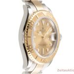 Rolex Yacht-Master 40 16623 (Unknown (random serial)) - Champagne dial 40 mm Gold/Steel case (7/8)