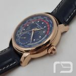 Frederique Constant Manufacture Worldtimer FC-718NRWM4H9 (2024) - Blue dial 42 mm Rose Gold case (3/8)