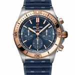 Breitling Chronomat 42 UB0134101C1S1 (2025) - Blauw wijzerplaat 43mm Goud/Staal (1/1)