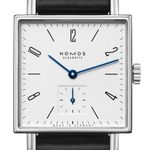 NOMOS Tetra 408 (2026) - Wit wijzerplaat 30mm Staal (1/1)