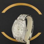 Rolex Datejust 36 116200 (2010) - Zilver wijzerplaat 36mm Staal (3/7)