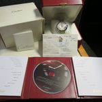 Cartier Ballon Bleu 42mm W69012Z4 (2009) - Zilver wijzerplaat 44mm Staal (4/4)