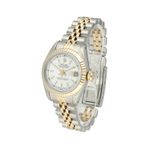 Rolex Lady-Datejust 69173 (1990) - White dial 26 mm Gold/Steel case (4/8)