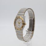 Omega Constellation Quartz 1312.3 (1995) - White dial 33 mm Gold/Steel case (3/8)