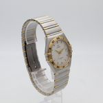 Omega Constellation Quartz 1312.3 (1995) - White dial 33 mm Gold/Steel case (4/8)