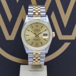Rolex Datejust 36 16233 (1993) - Champagne dial 36 mm Gold/Steel case (4/7)