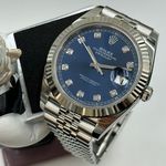 Rolex Datejust 41 126334 (2024) - Blauw wijzerplaat 41mm Staal (1/8)